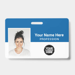 Företagsanställd, Namn, Logotyp, foto-ID