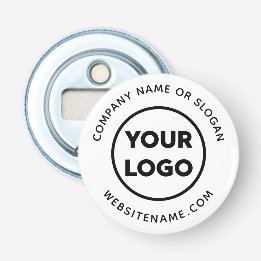 Företagsbyte för Logotyp och text Flasköppnare