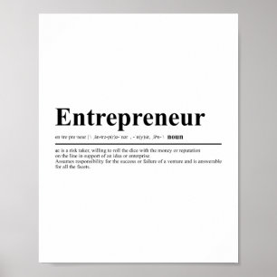 Företagsdefinition Motiveringsoffert Poster