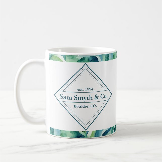 Företagsdesign Kaffemugg (Vänster)