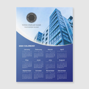 Företagsfoto och Logotyp 2023-kalenderkort