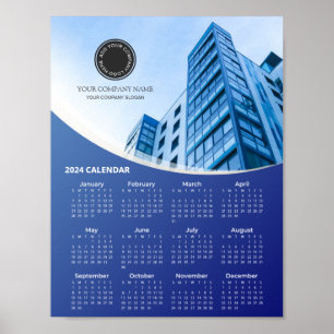 Företagsfoto och Logotyp 2024-kalender   POSTER