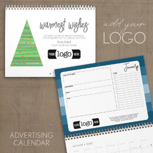 Företagsgåva med logotyppresent kalender