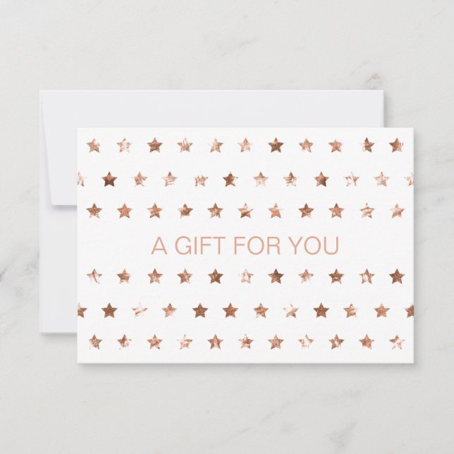 FÖRETAGSINTYG Glitter Stars (Framsida)