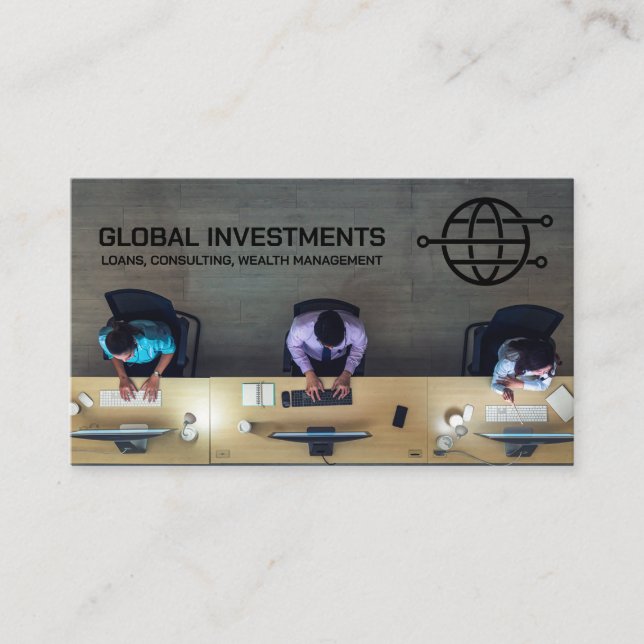 Företagskontor | Toppvy Visitkort (Framsida)