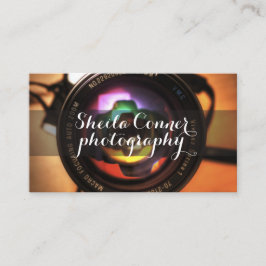 Företagskort för Fotograf Visitkort