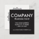företagskort fyrkantigt visitkort (Front/Back)