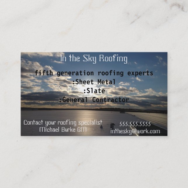 Företagskort Visitkort (Framsida)