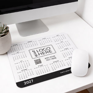 Företagslogotyp 2027 Kalender Musmattor