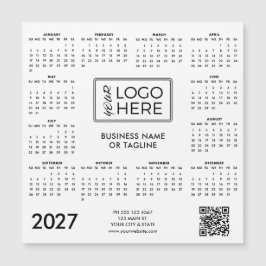 Företagslogotyp 2027 Magnetisk kalender