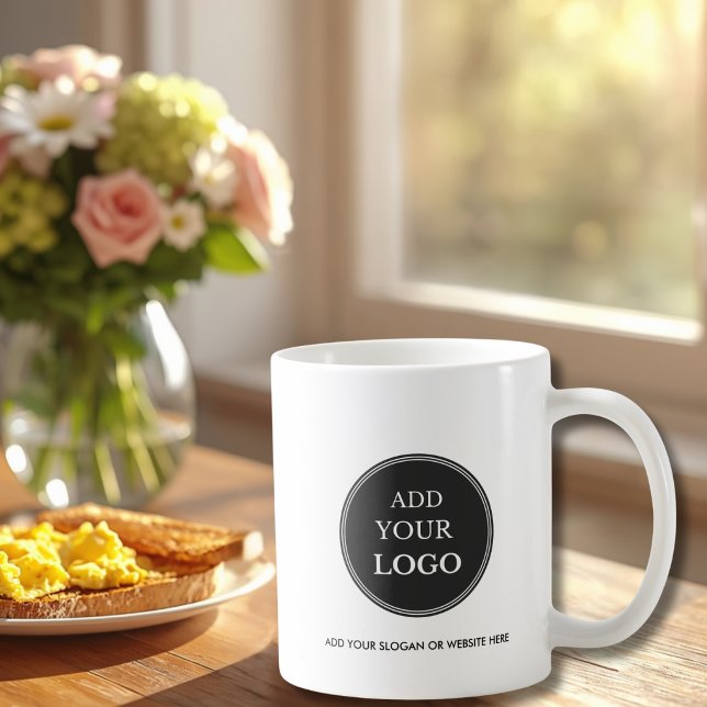 Företagslogotyp Modern  Kaffemugg (Skapare uppladdad)