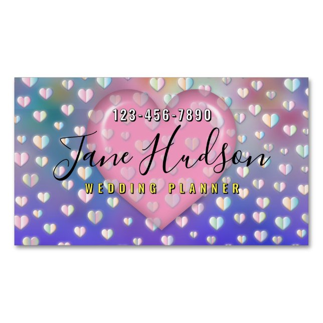 Företagsmagnet Magnetiska Visitkort (Framsida)