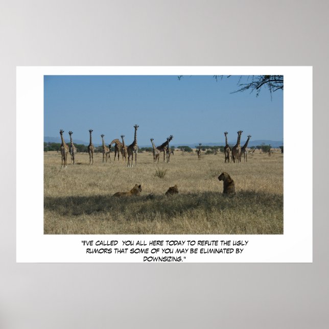 Företagsmöte - nedskärningar poster (Framsidan)