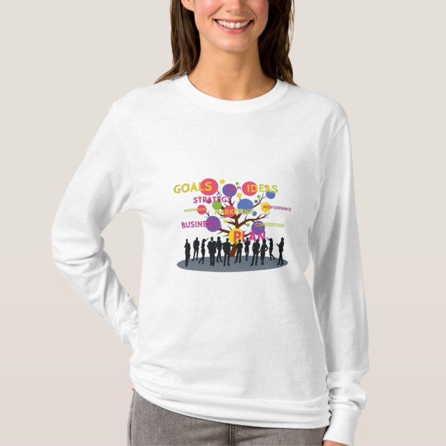 Företagsnätverk T Shirt (Framsida)