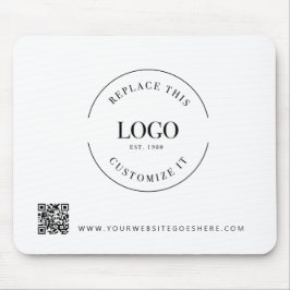 Företagspromotion promo Anpassad logotyp QR-kod Musmatta
