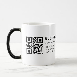 Företagspromotion QR-kod Magisk Mugg