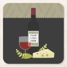 Företagsvinprovning/ Vin och ost lägg till logotyp