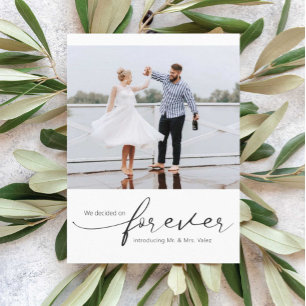Foreto Photo Elopement vycard Vykort