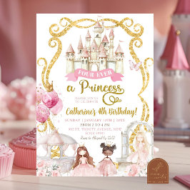 Förevar en prinsess födelsedag inbjudningar