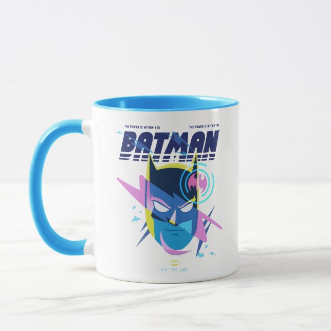 Forever Batman Light Up Head Graphic Mugg (Vänster)