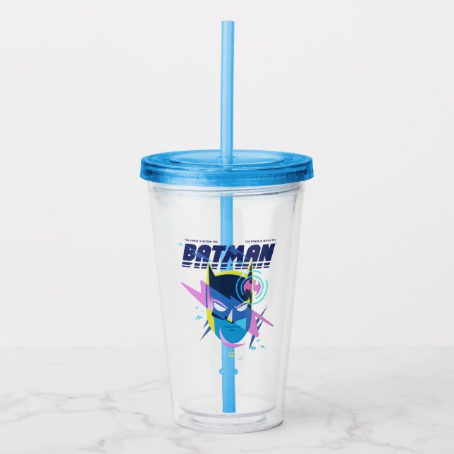 Forever Batman Light Up Head Graphic Take Away Mugg (Framsida)