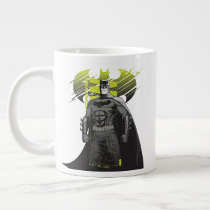 Forever Batman Power Up Character Art Jumbo Mugg