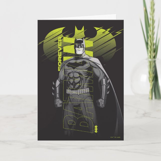 Forever Batman Power Up Character Art Kort (Framsida)