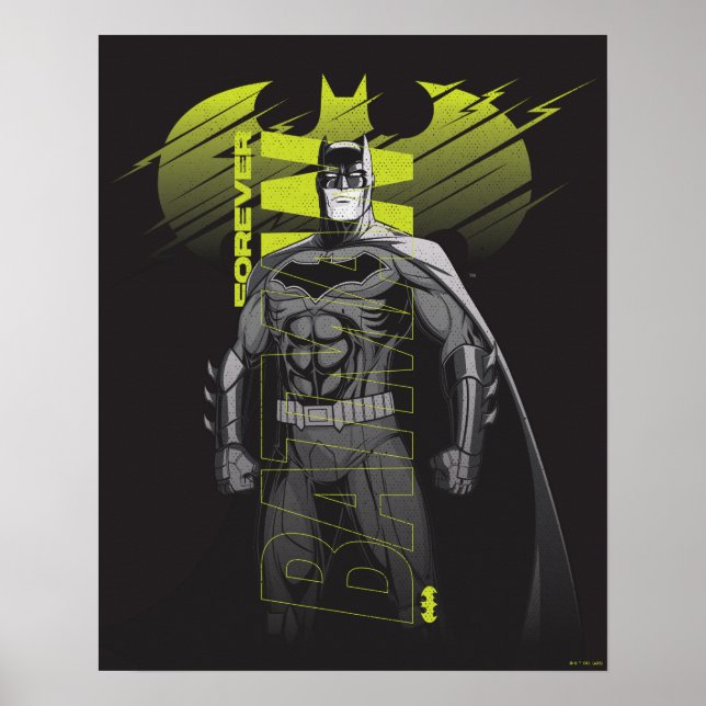 Forever Batman Power Up Character Art Poster (Framsidan)