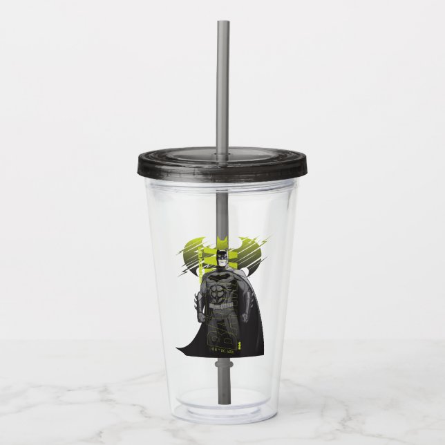 Forever Batman Power Up Character Art Take Away Mugg (Framsida)