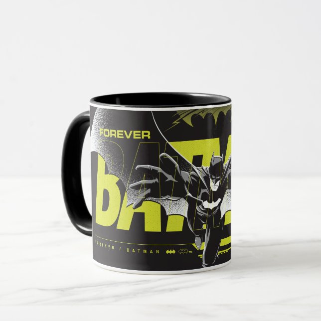 Forever Batman Reaching Graphic Mugg (Framsida vänster)