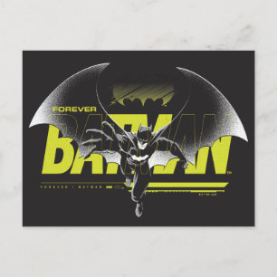 Forever Batman Reaching Graphic Vykort