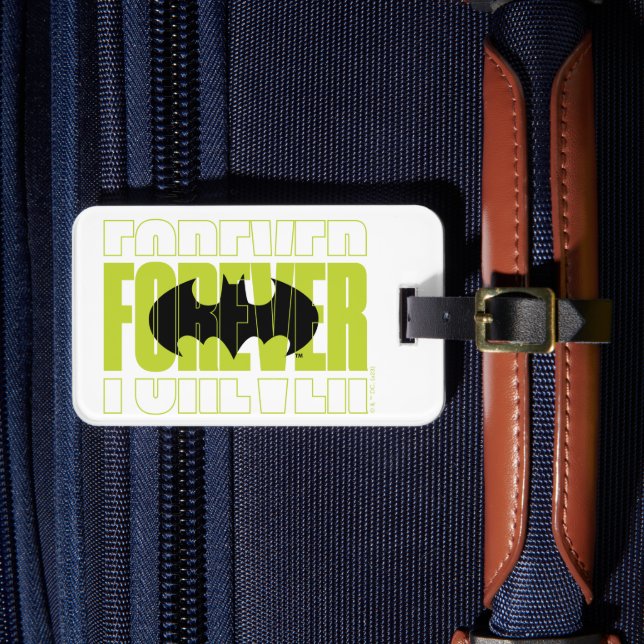 Forever Batman Typography Symbol Graphic Bagagebricka (Framsida Insitu 4)