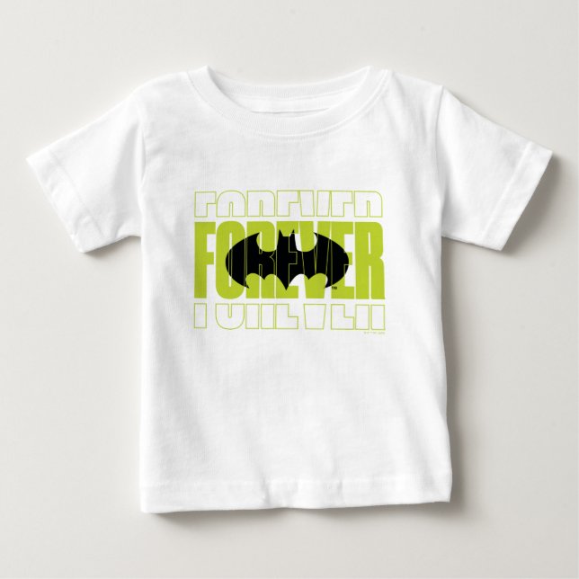 Forever Batman Typography Symbol Graphic T Shirt (Framsida)