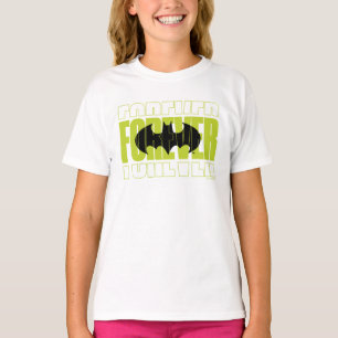 Forever Batman Typography Symbol Graphic T Shirt