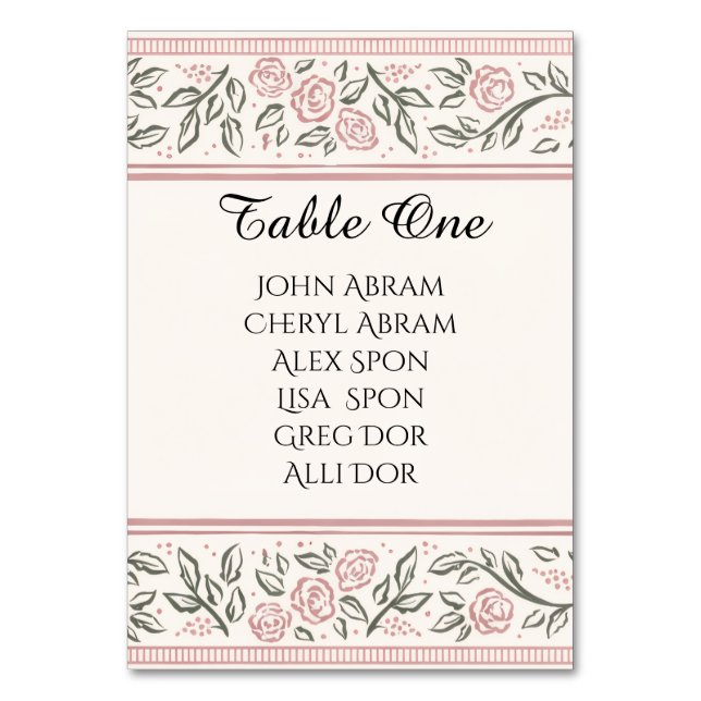 Forever Begins Today Bordsnummer (Framsidan)