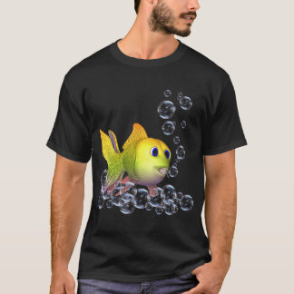 Forever Blowing Bubbles, en lekfull fisk T Shirt