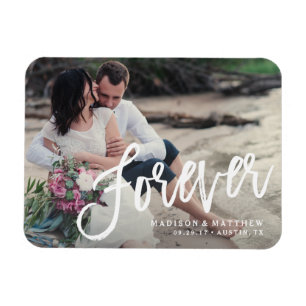 Forever Brushed Spara datum magneter