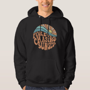 Forever Chasing Sunset Beach T Shirt Hoodie