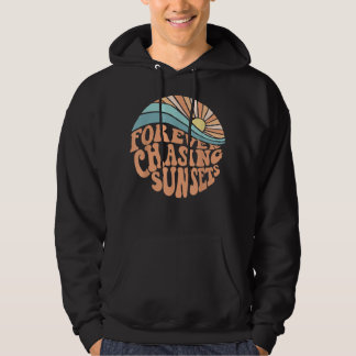 Forever Chasing Sunset Beach T Shirt Hoodie
