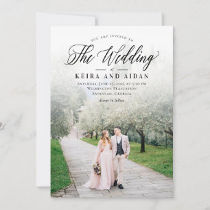 Forever Classic Photo Wedding Investigation FCL Inbjudningar