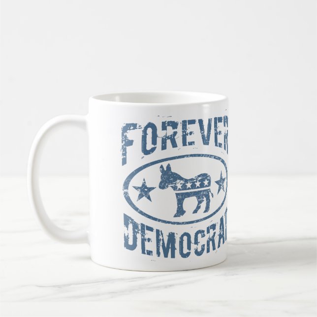 Forever Demokrat Kaffemugg (Vänster)