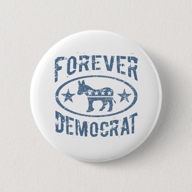 Forever Demokrat Knapp (Framsida)