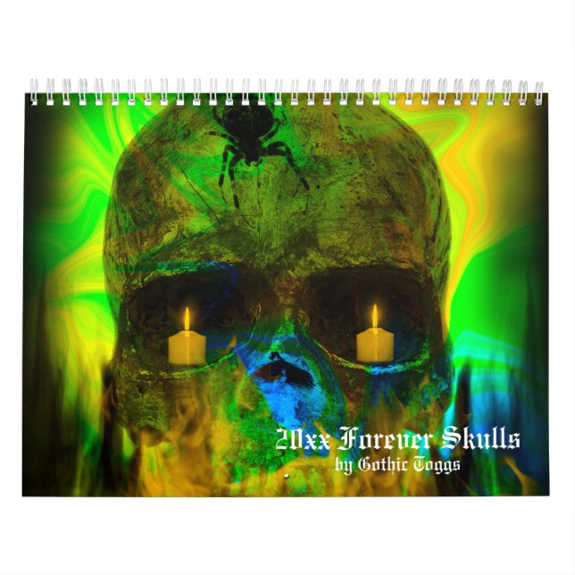 Forever Döskallars Goth Fantasy Calendar Kalender (Omslag)