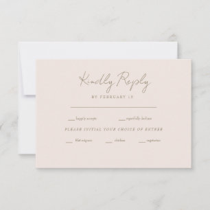 Forever Faithful Blushing Bride Bröllop OSA Kort