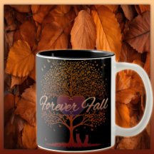 Forever Fall Heart Träd