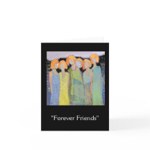 "Forever Friends"-anteckningskort