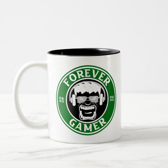 Forever Gamer Kaffe Mugg (Vänster)