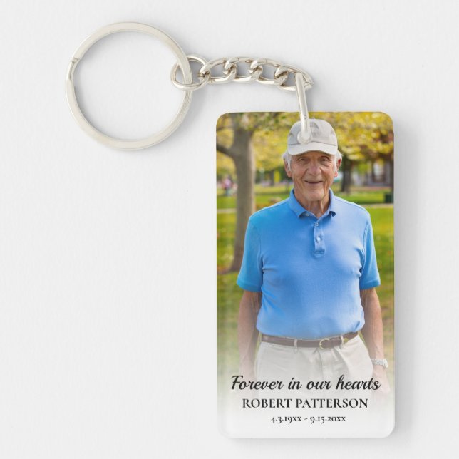 Forever in Our Hearts Memorial Photo Keepsake (Framsidan)