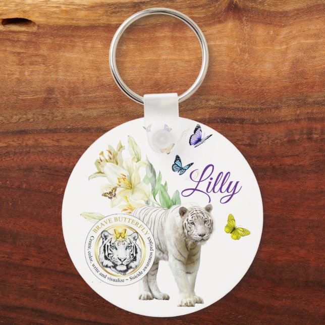 Forever in our hearts  nyckelring (Framsida)