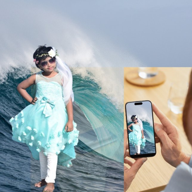 Forever in Our Hearts Photo Funeral Memorial Tack Kort (Skapare uppladdad)